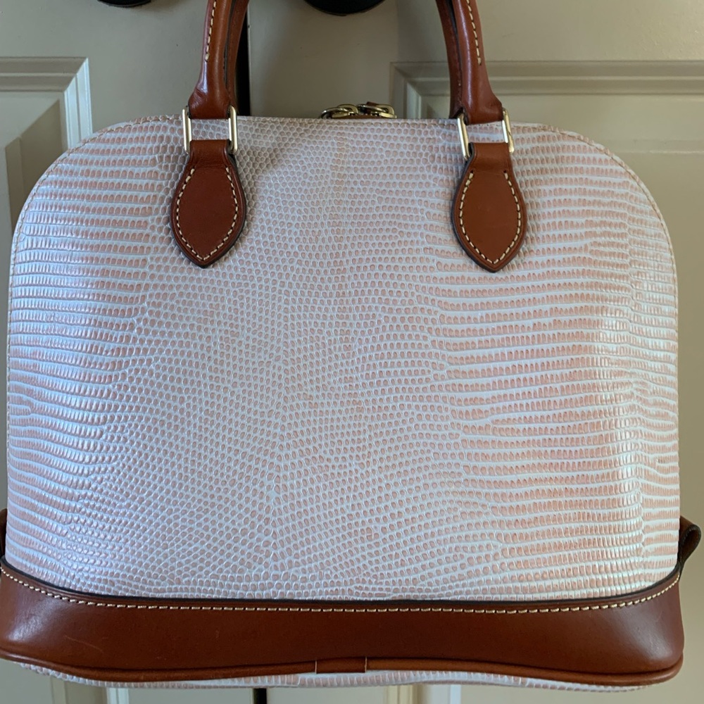 New Dooney & Bourke Pink Zip Zip Satchel - Picture 2 of 4